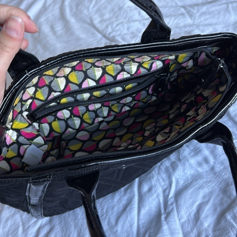 Vera Bradley trapeze crossbody shoulder bag - Picture 2 of 8